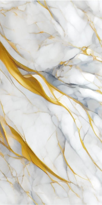 Panneau Blanc & Doré – Soft Luxury